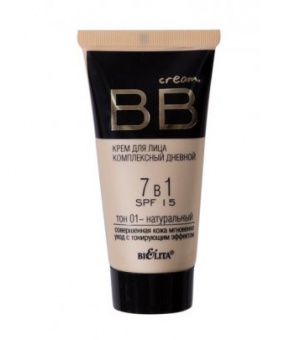 BB veido kremas su spalva natūralaus LENGVO atspalvio 01 30 ml