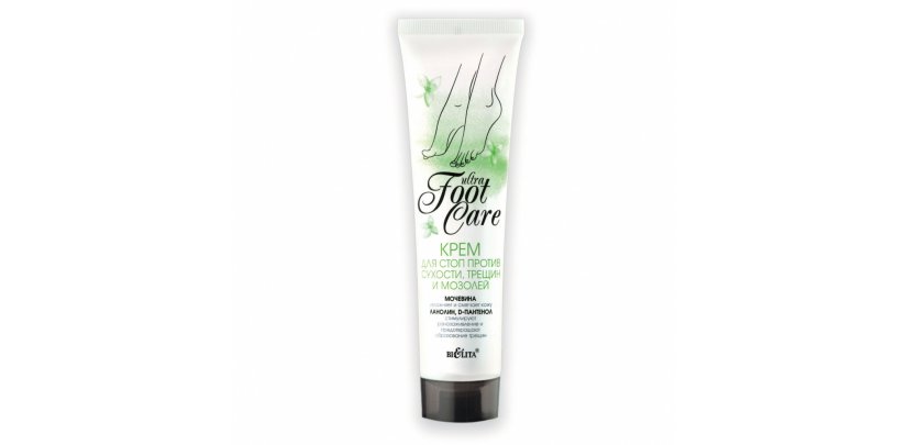 ULTRA FOOT CARE Kremas kojoms ir PĖDOMS nuo išdžiūvimo, įtrūkimų ir MAZOLIŲ 100 ml
