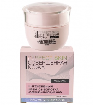 Perfect Skin tobulos odos intensyvus kremas-serumas sutraukiantis poras mažinantis raukšles diena/naktis 50 ml