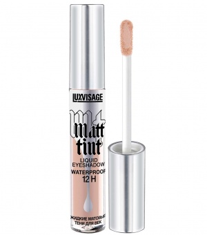 Luxvisage MATT TINT vandeniui atsparūs matiniai akių vokų šešėliai 101 CREAM BEIGE 1 vnt.