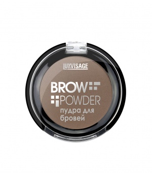 Luxvisage Brow Powder ANTAKIŲ PUDRA 1 LIGHT TAUPE ŠVIESIAI PILKA 1 vnt.