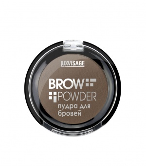 Luxvisage Brow Powder ANTAKIŲ PUDRA 3 PILKAI RUDA 1 vnt.