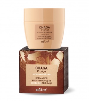 Chaga ProAge Anti-aging care Dieninis kremas nuo raukšlių veidui 50 ml