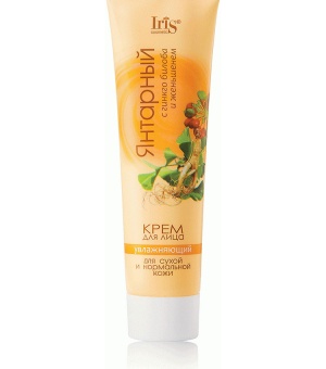 GINTARO RŪGŠTIES Drėkinamasis veido kremas su ginkmedžiu + ženšeniu 100 ml