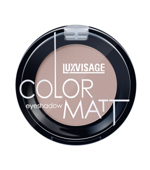 LUXVISAGE Akių šešėliai COLOR MATT 12 TAUPE-pilkai ruda