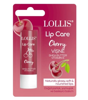 LOLLIS Lūpų balzamas VYŠNIA 4 g