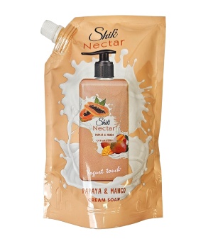 Skystas rankų muilas Papaja + mango 460 ml