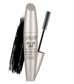 Lollis ILGINANTIS blakstienų tušas su ARGANO ALIEJUMI 10 ml