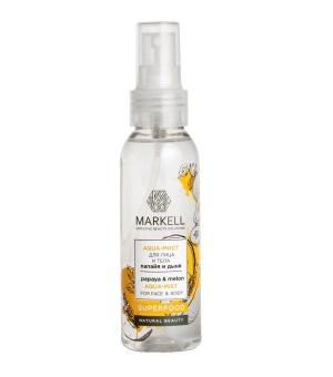 MARKELL Superfood DULKSNA veidui + kūnui Papaja + Melionas 100 ml