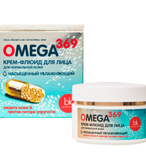 BELKOSMEX Veido kremas-fluidas normaliai odai su OMEGA 3-6-9 riebiosiomis rūgštimis 48 g