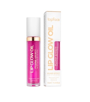 TOPFACE Lip Glow aliejus lūpoms Avietė 001, 4 ml
