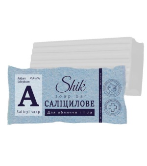 SHIK SALICILO tualetinis muilas RIEBIAI ODAI 140 g