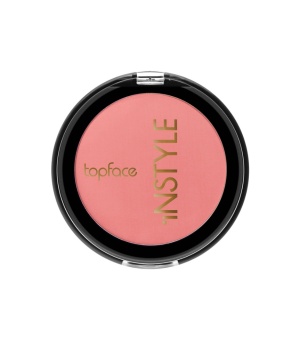 TOPFACE Instyle Blush skaistalai "RUŽAS" 010 ŠALTA SODRI ROŽINĖ 10 g