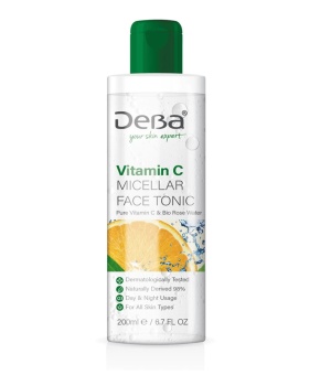 DEBA Vitamino C Micelinis veido tonikas 200 ml