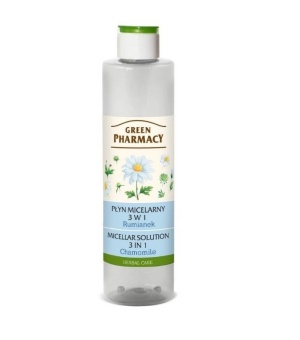 GREEN PHARMACY Micelinis vanduo su Ramunėlėmis + Hialuronu 250 ml