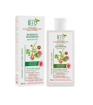 PHARMA BIO Varnalėšų šampūnas nuo plaukų slinkimo 200 ml