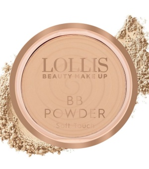 LOLLIS BB pudra SPF 15 SPALVA: 01 natūrali 12 g