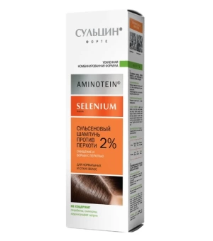 SULCIN FORTE SULSENA šampūnas nuo pleiskanų 2% NORMALIAI, SAUSAI GALVOS ODAI 150 ml
